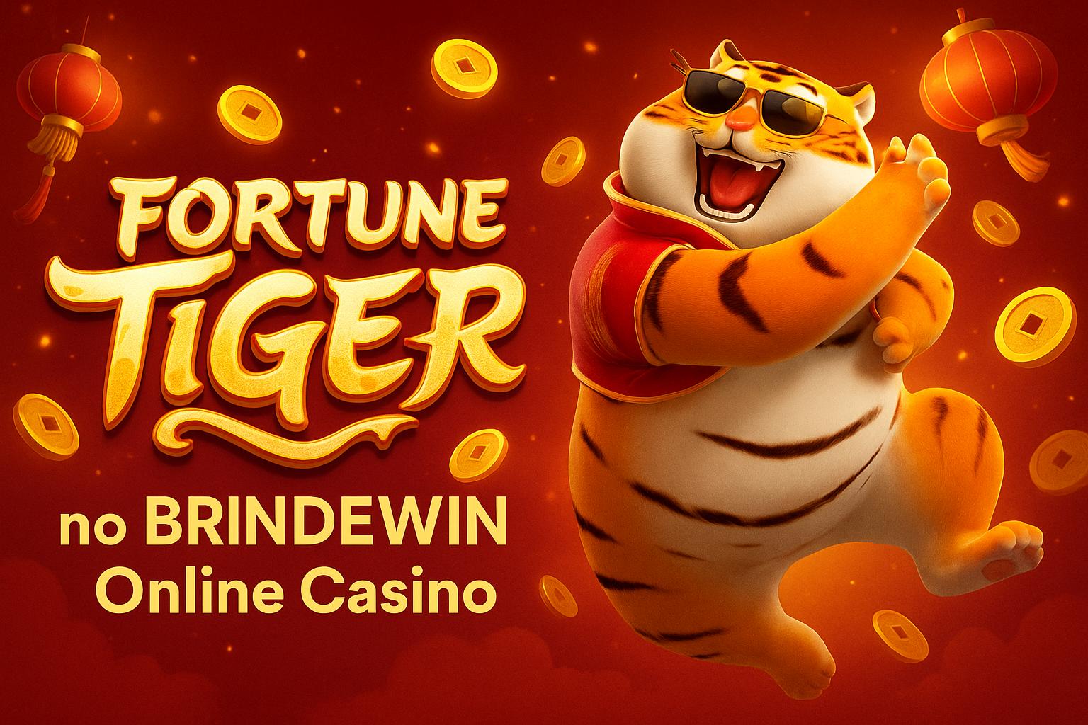Fortune Tiger é um jogo imperdível no BRINDEWIN Casino