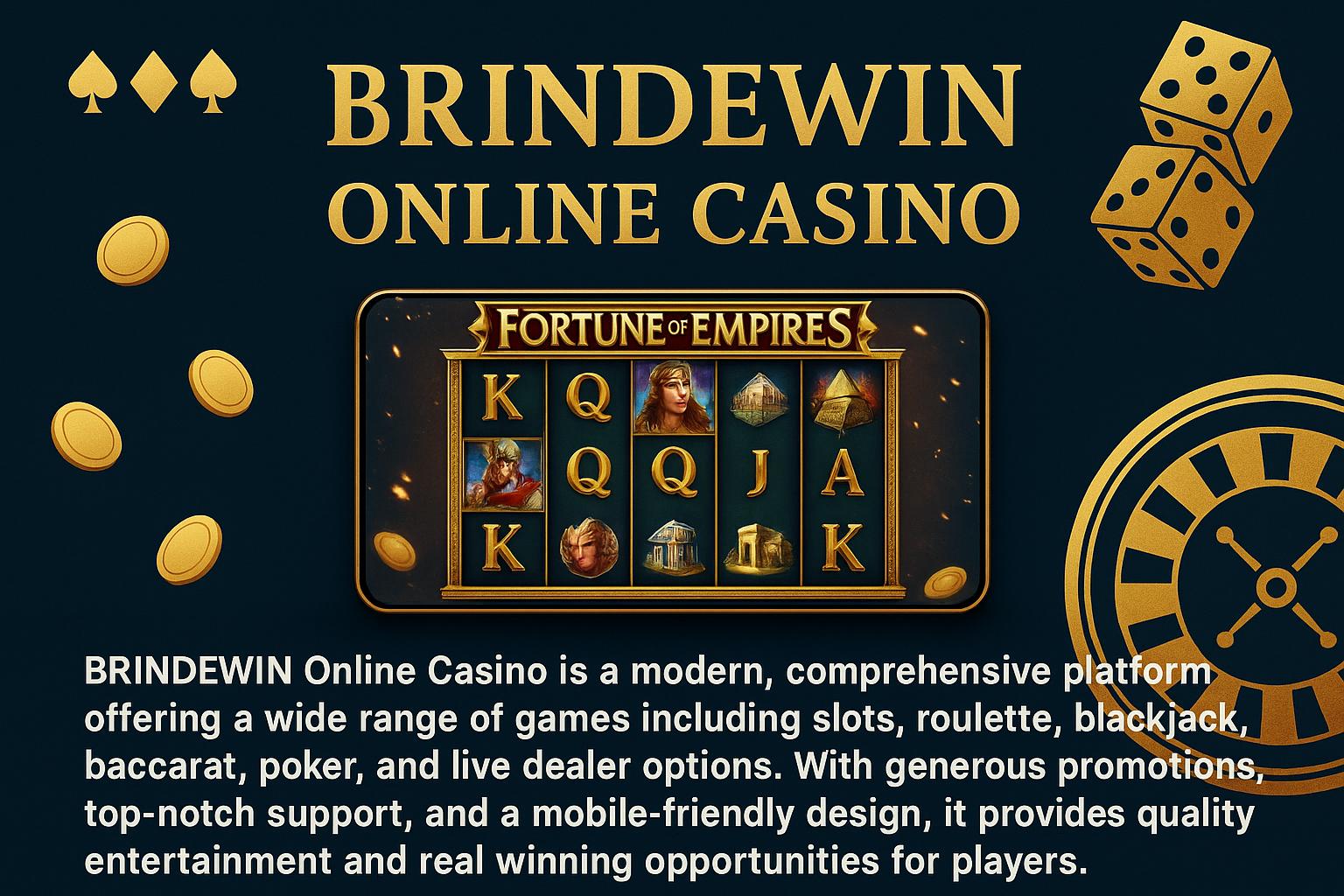 Cassino Online BRINDEWIN  
